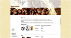 Desktop Screenshot of kaffibohne.ch